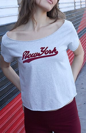 New York Velvet Robyn Off-The-Shoulder Top image number 2