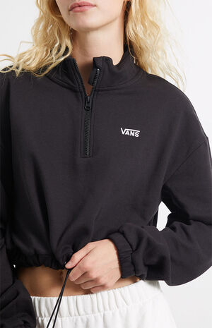 Left Chest Half Zip Fleece Sweatshirt image number 2