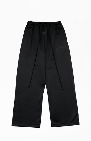 Vintage Black Lounge Baggy Sweatpants image number 1