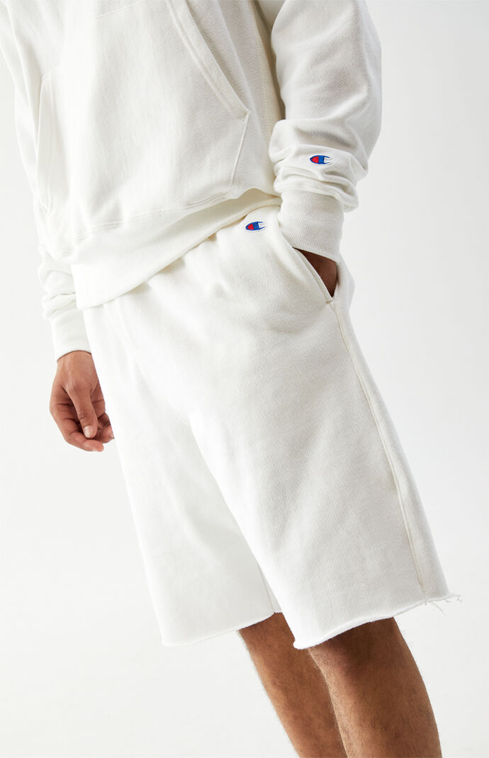 Reverse Weave Cutoff Sweat Shorts