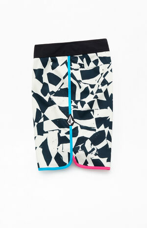 Lido Print Scallop Mod-Tech 8.5" Boardshorts image number 4