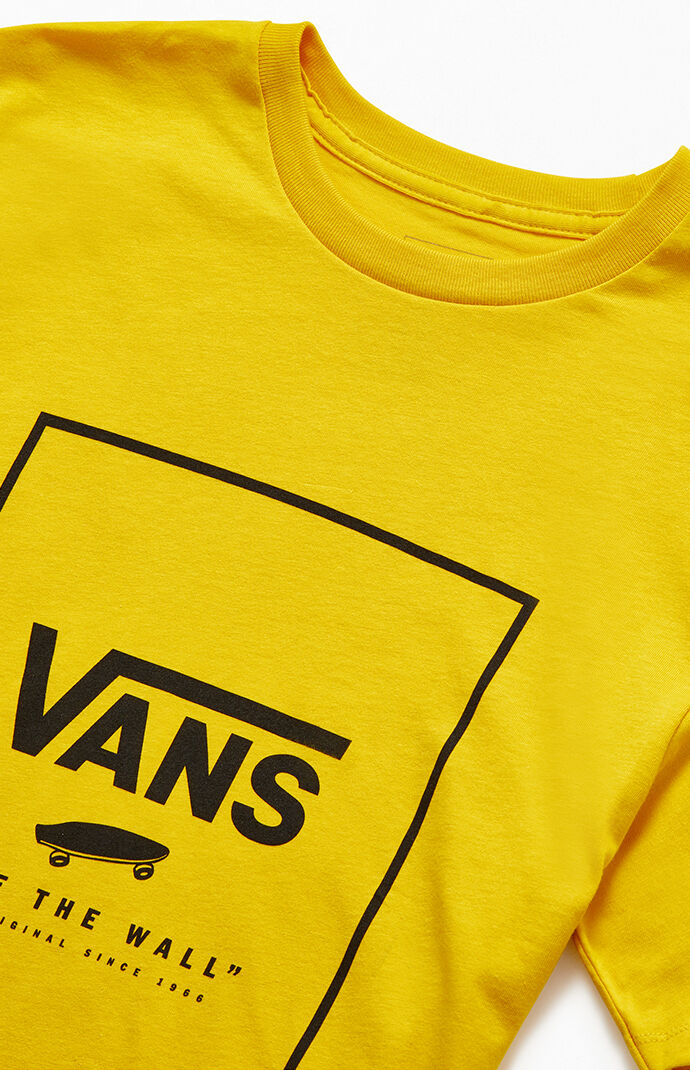 vans t shirt gold