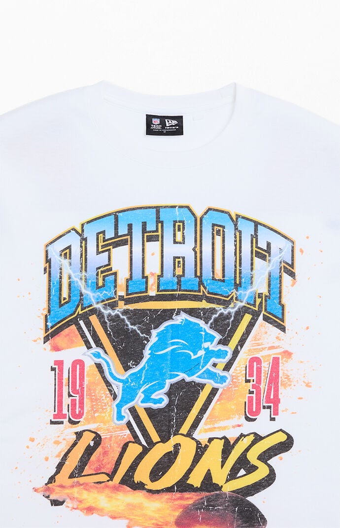 New Era Lions Fire Ball T-Shirt