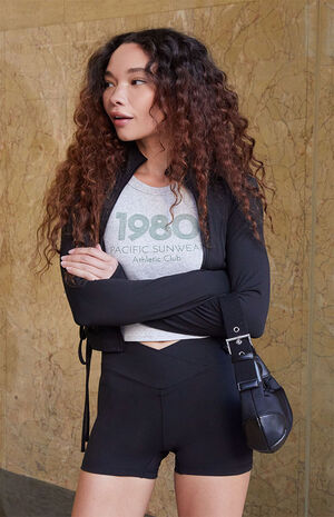 PAC WHISPER Active Billie High Waisted Biker Shorts image number 1