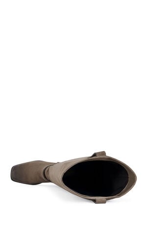 Women's Eathelin Brown Over-The-Knee Moto Boots image number 4