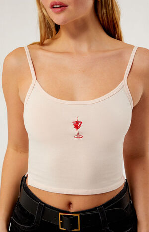 Cherry Cocktail Tank Top image number 2
