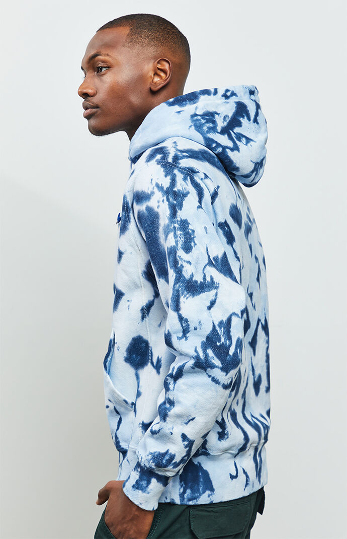 Champion Tie-Dyed Reverse Weave Chenille Hoodie | PacSun