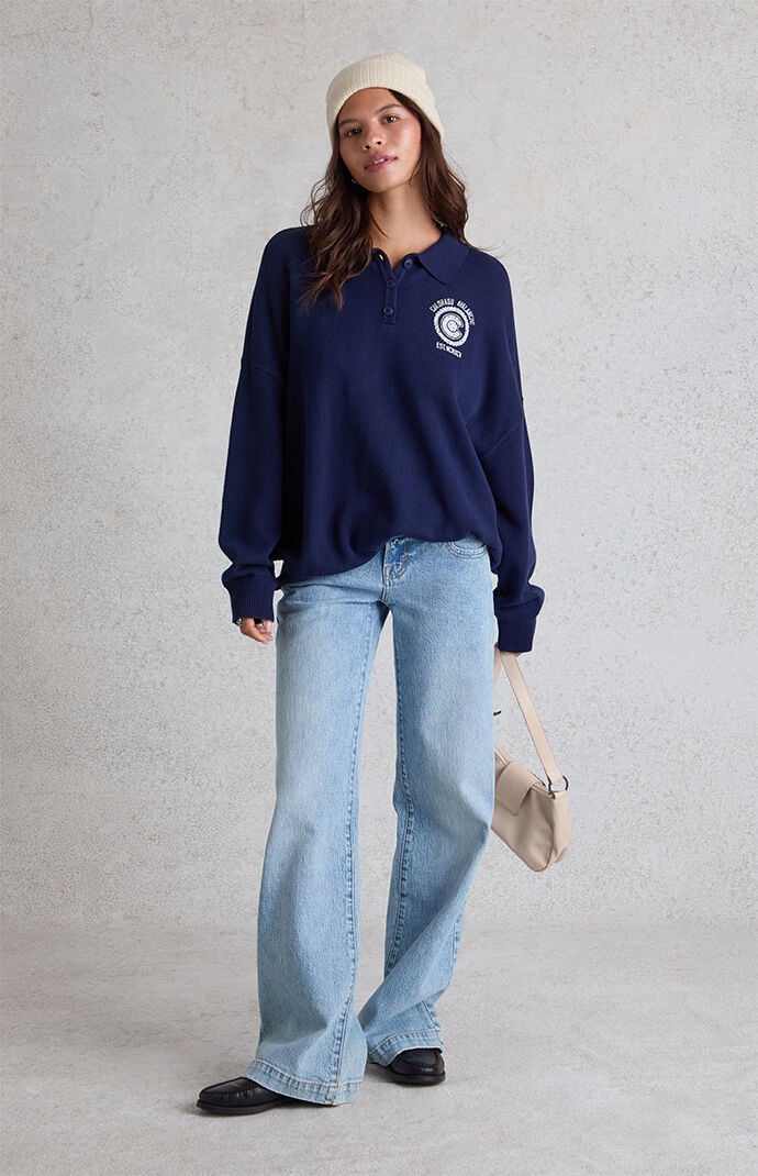WILD COLLECTIVE x NHL Colorado Avalanche Polo Sweater | Pacsun