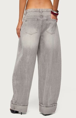 Kella Low Rise Baggy Jeans image number 3