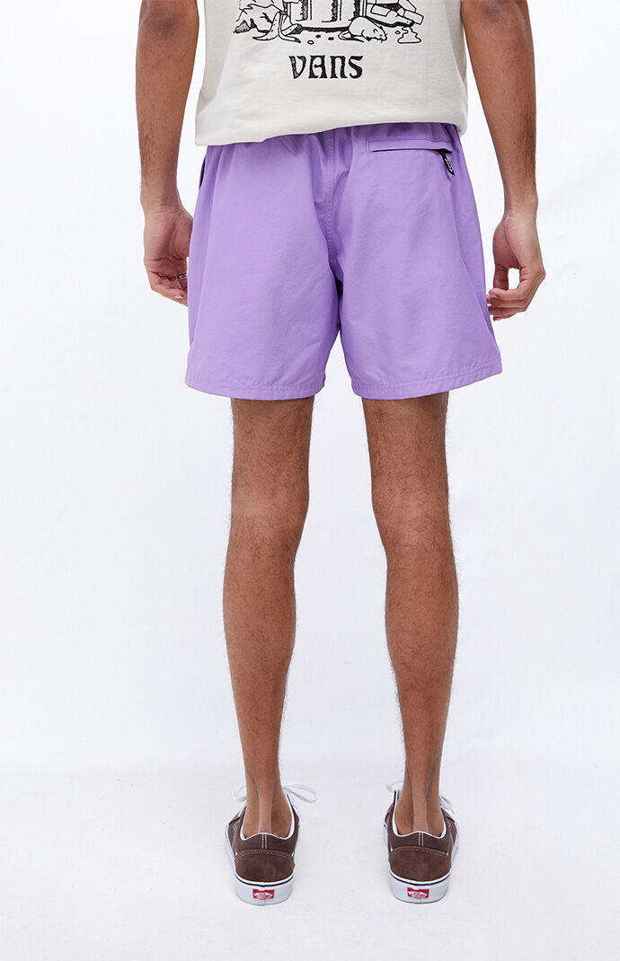 Vans Purple Primary Volley Shorts PacSun