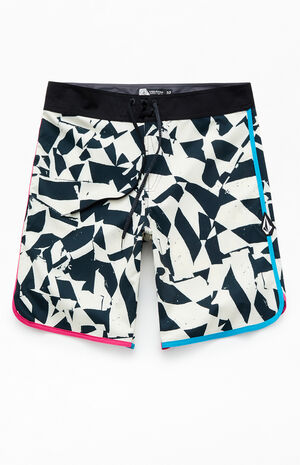 Lido Print Scallop Mod-Tech 8.5" Boardshorts image number 1