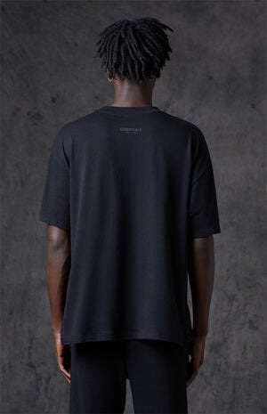 Essentials Black 3 Pack T-Shirts image number 4