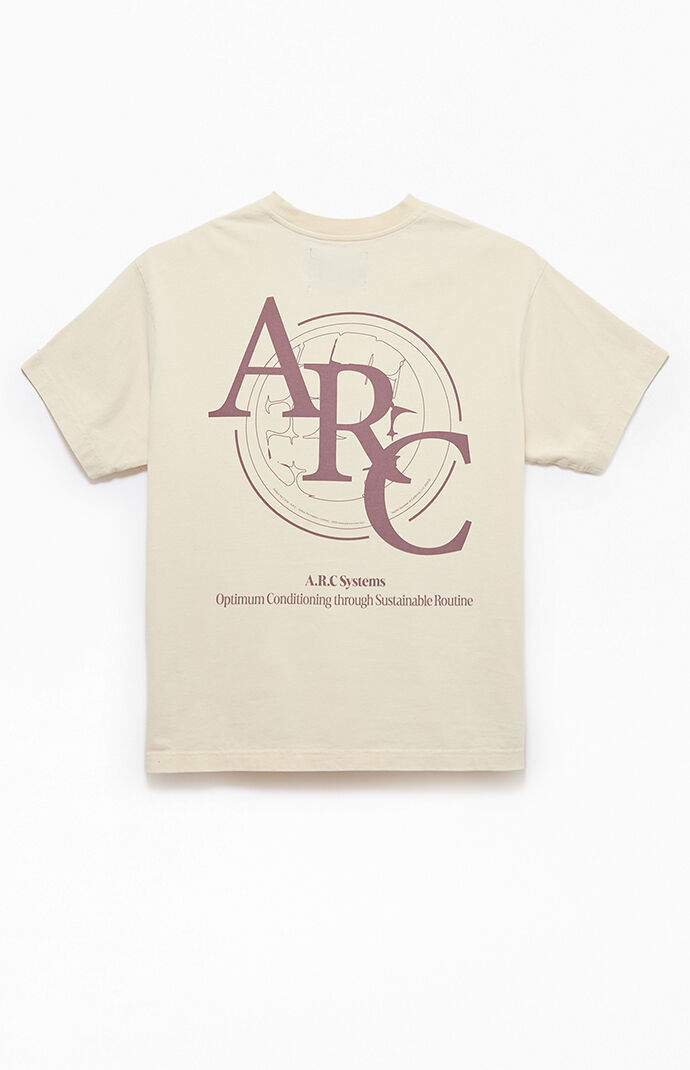 A.R.C. Optimum Light Gray Vintage Wash Heavyweight Oversized T-Shirt