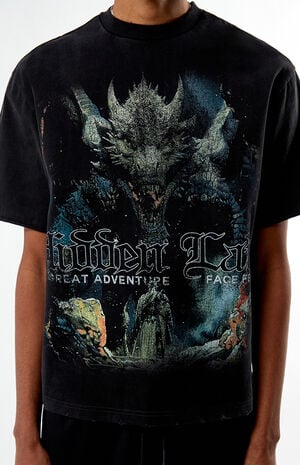 Hidden Lair Oversized T-Shirt image number 2