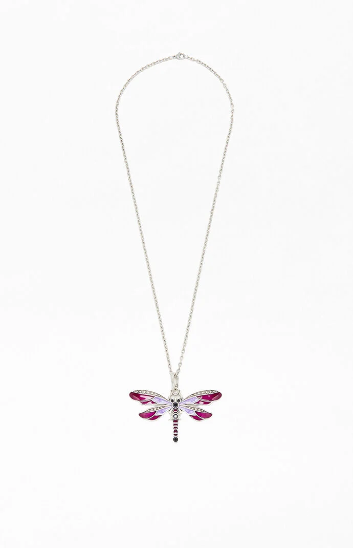John Galt Dragonfly Chain Necklace