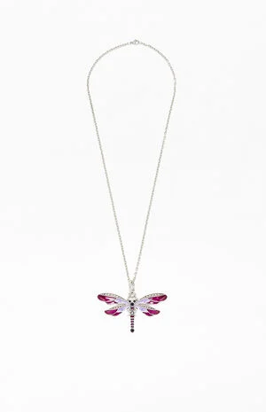 Dragonfly Chain Necklace image number 1