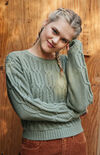 Cable Stitch Dolman Sweater Cable Stitch Dolman Sweater image number null