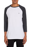 Solid Heather 3/4 Sleeve Raglan T-Shirt Solid Heather 3/4 Sleeve Raglan T-Shirt image number null