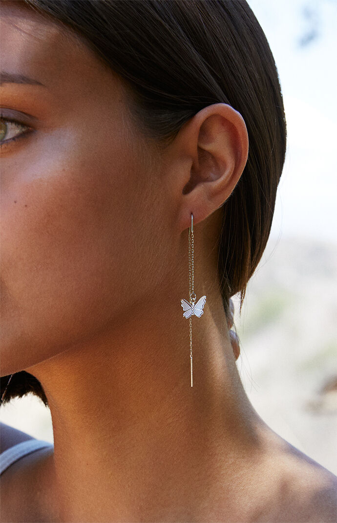 Brandy melville new arrivals butterfly earrings