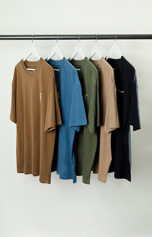 5 Pack Embroidered T-Shirts image number 1