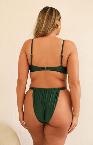 Bisou Cinched Cheeky Bikini Bottom image number 4