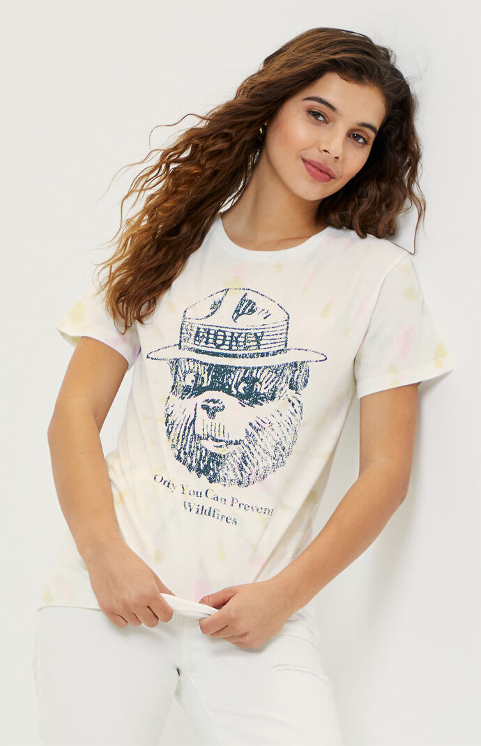 Tie-Dyed Smokey Boyfriend T-Shirt
