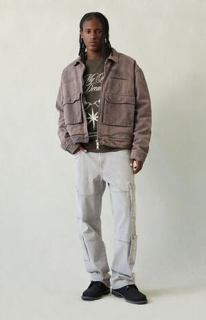 Dylan Baggy Jeans Cargo Gray