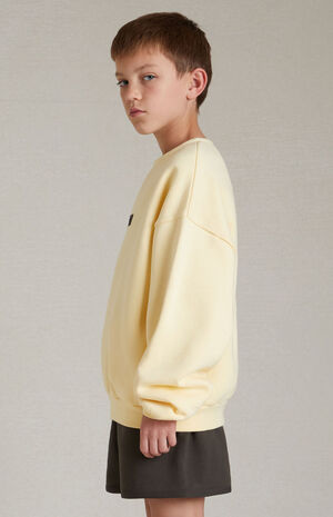 Essentials Garden Yellow Crew Neck Sweatshirt image number 2