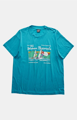 90s Fresno Yacht Club California Graphic T-Shirt image number 1
