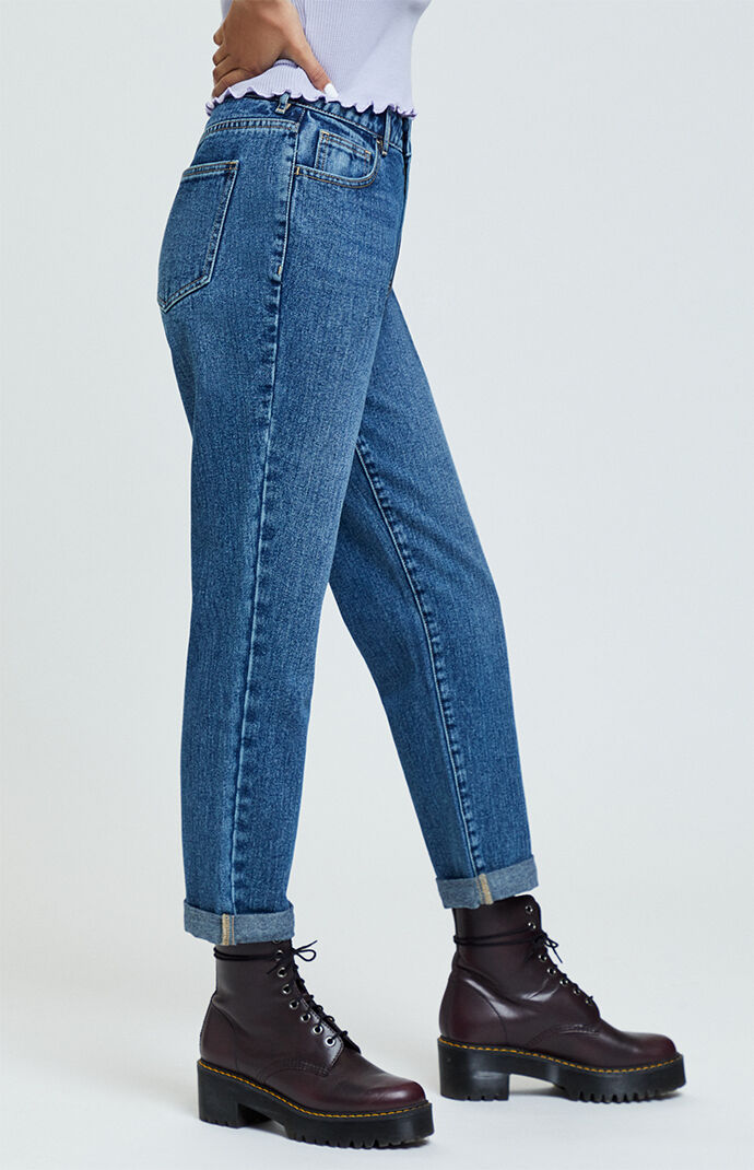 Pacsun Timmy Blue Mom Jeans Pacsun Shop mom jeans and more california inspired mens clothing, womens clothing and accessories. pacsun