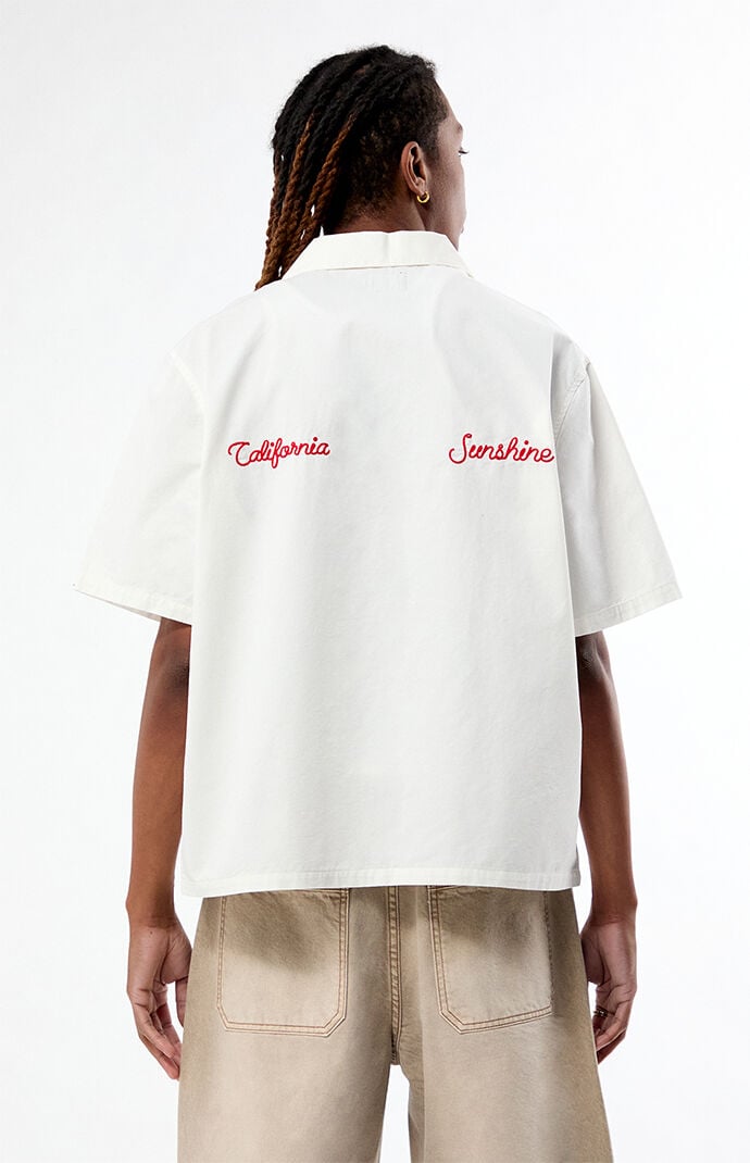 Pacsun California Sunshine Stone Camp Shirt