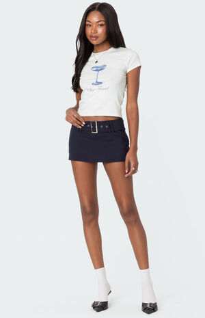 Duna Belted Mini Skort image number 5