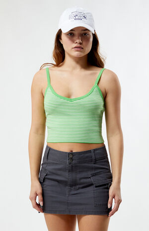 Astrid Striped Sweater Tank Top image number 2