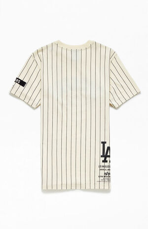 LA Dodgers Pinstripe T-Shirt image number 2