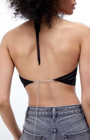 Dainty Chain Halter Top image number 2