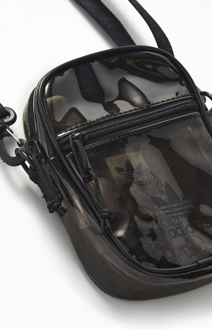 Carbon Black Tinted Festival Crossbody Bag