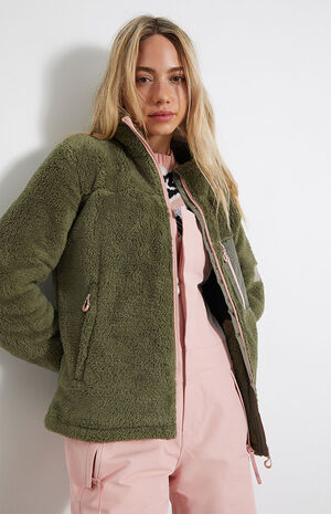 Eco Alabama Zip-Up Fleece Snow Jacket image number 2