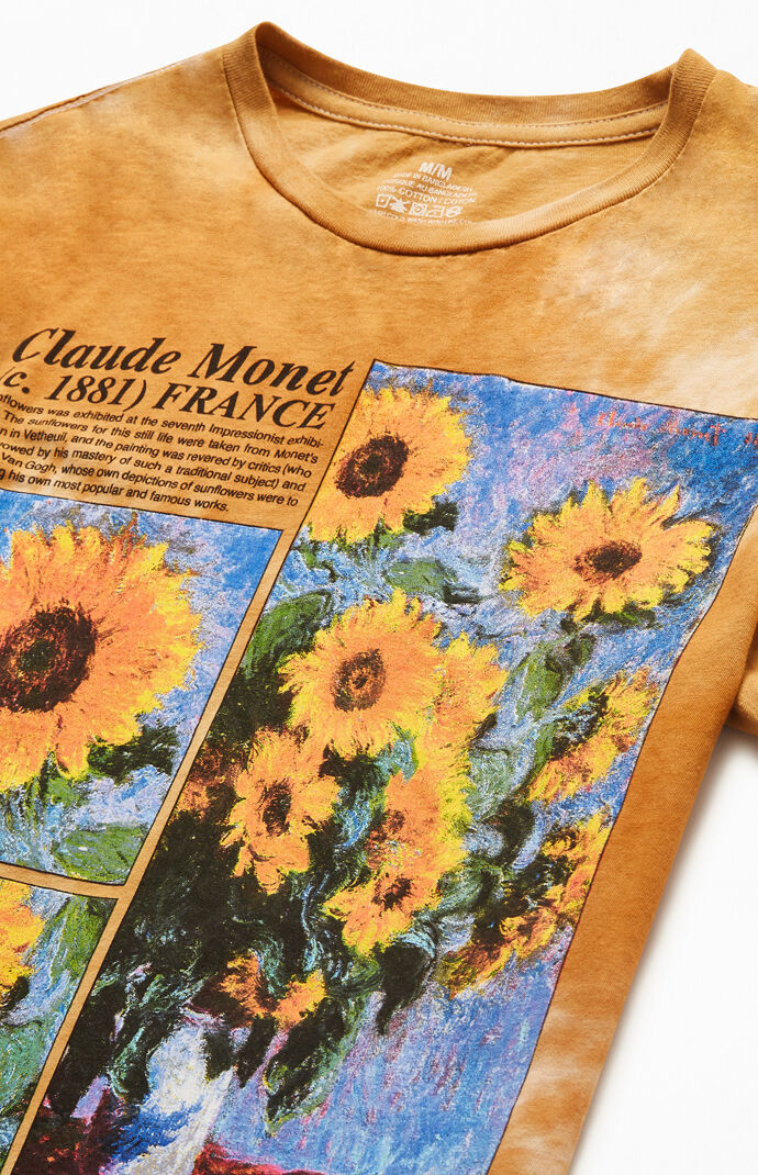 Washed Monet Tournesols T Shirt