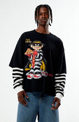 Hamburglar Double Layered Long Sleeve T-Shirt