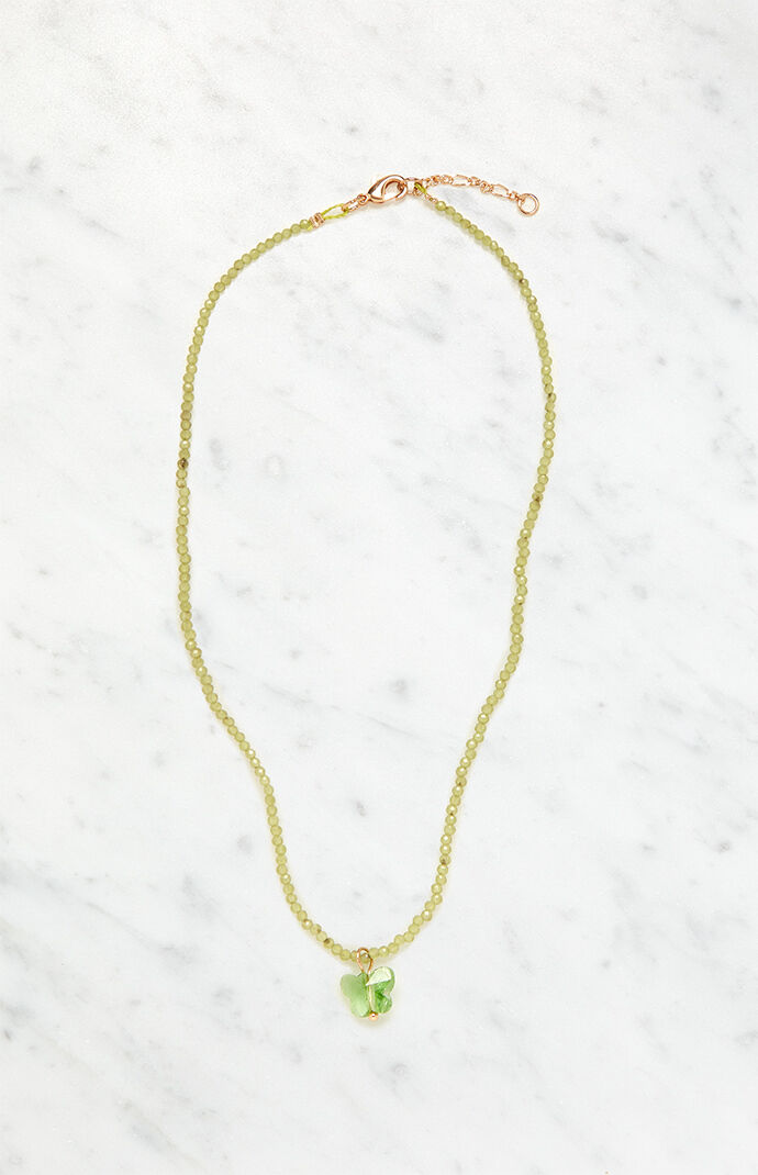 Pacsun butterfly clearance necklace