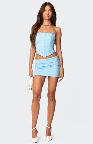 Lucinda Bow Detail Mini Skirt image number 1