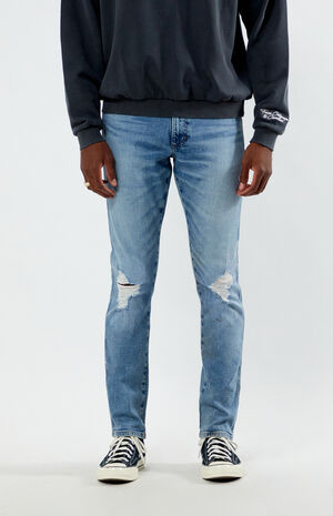 x PacSun Ripped Slim Fit Jeans image number 2