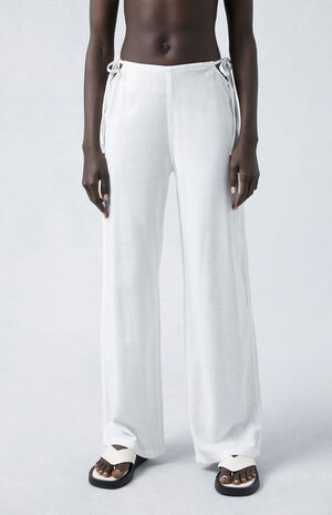 Cutout Drawstring Pants image number 2