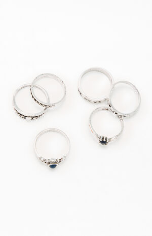 6 Pack Etched Rings image number 2