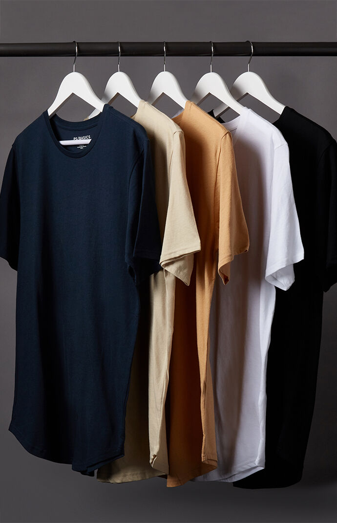 Five Pack Seasonal Scallop T-Shirts