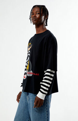Hamburglar Double Layered Long Sleeve T-Shirt image number 3
