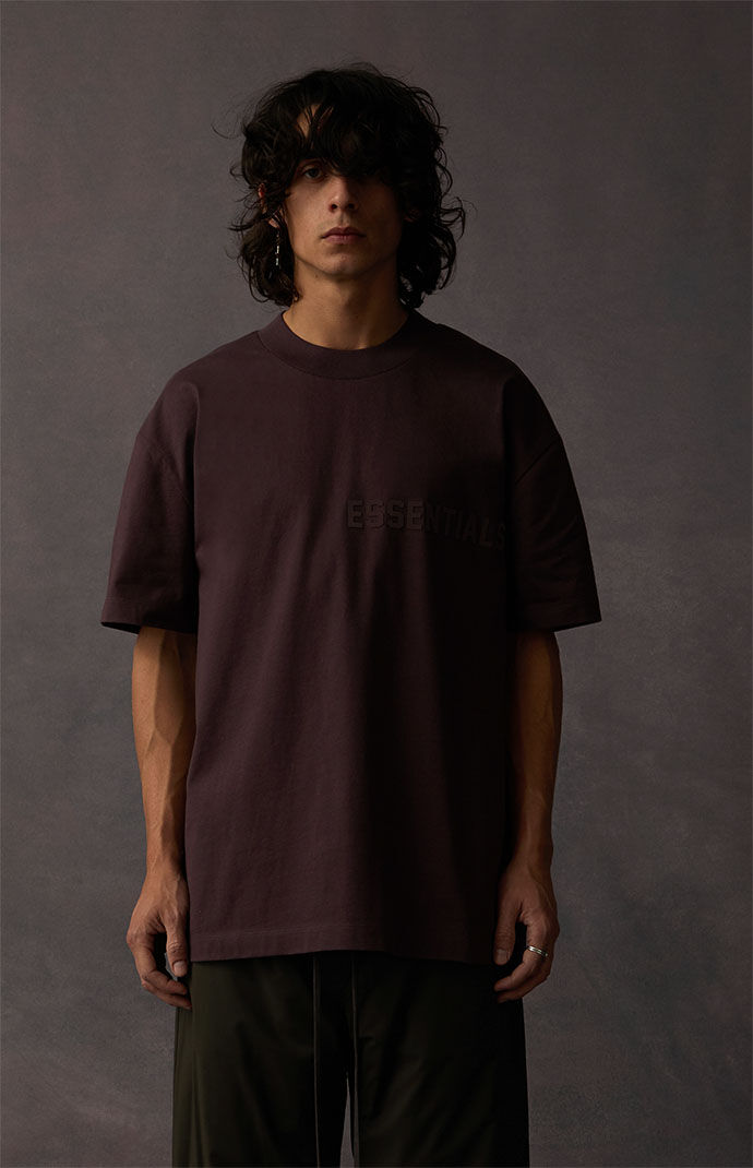 Fear of God ESSENTIALS Plum T-Shirt | Pacsun
