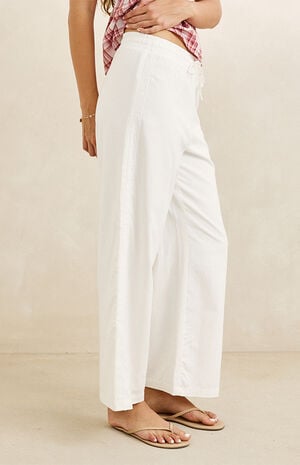 Annabelle Lace Trim Beach Pants image number 3