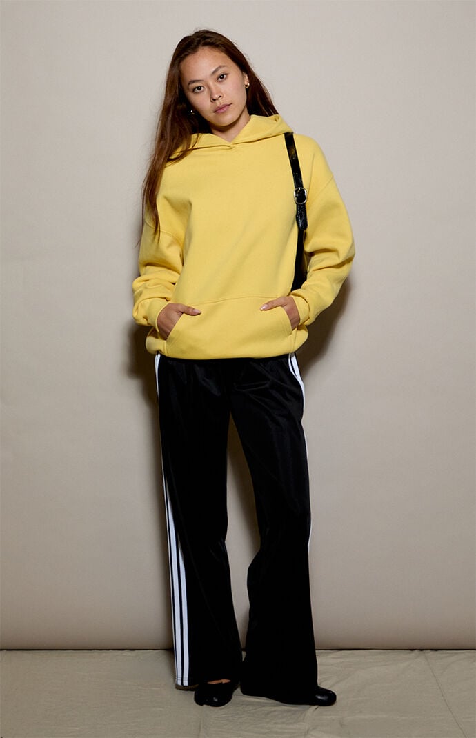 Pacsun Yellow Ultra Soft Fleece Hoodie