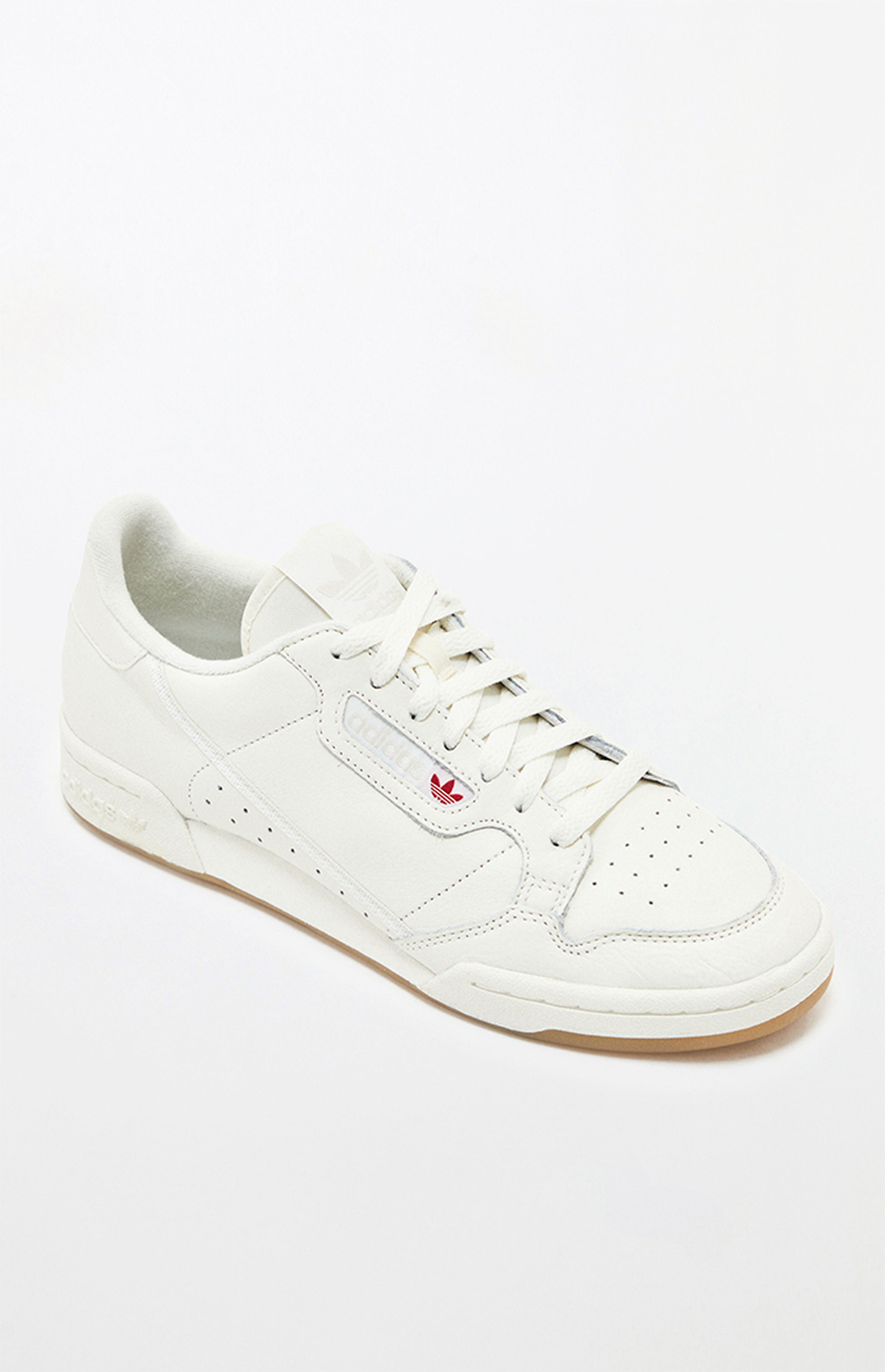 mens white adidas continental 80
